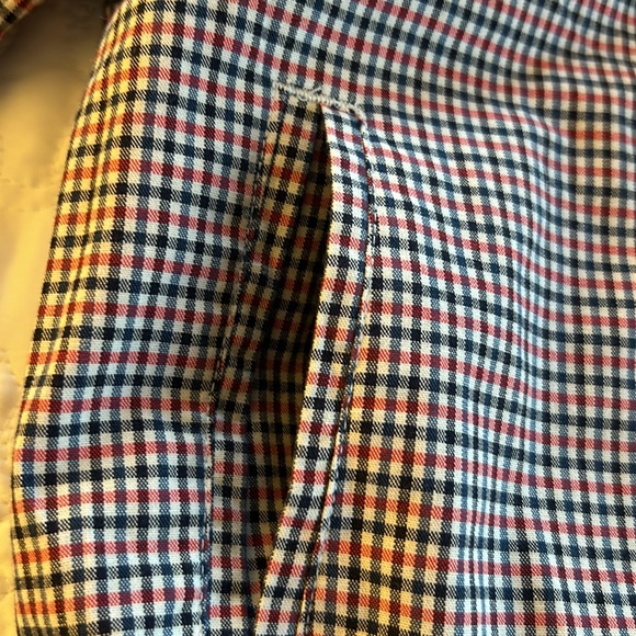 Janie and Jack Boys Plaid Snap Front Jacket Size 3-4 NWT - Picture 3 of 6